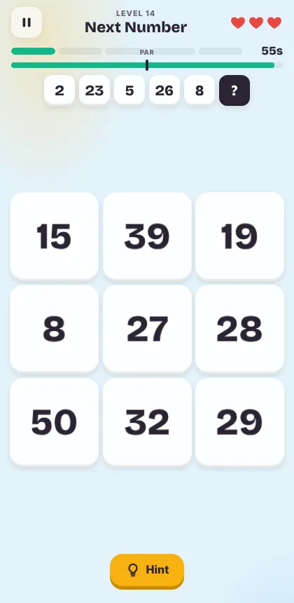 Next Number game